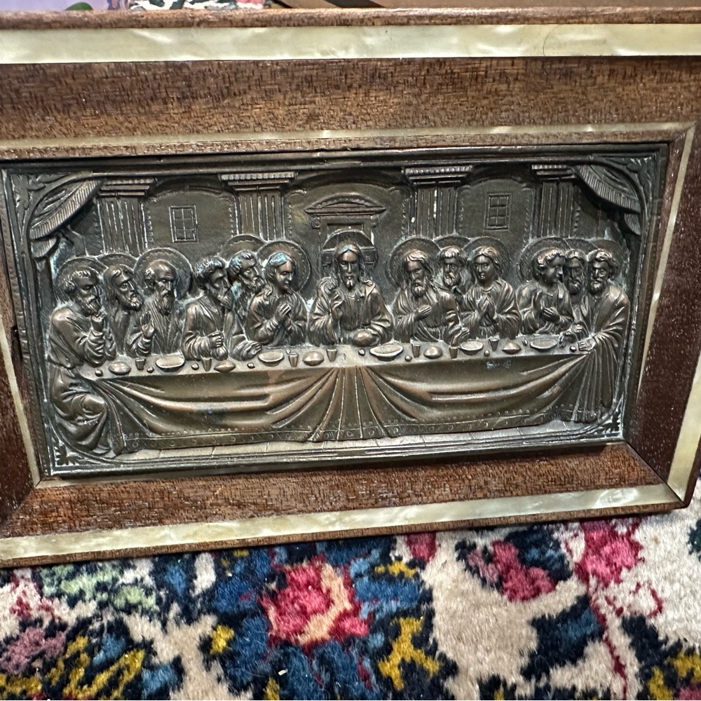 Bronze Last Supper Wall Art